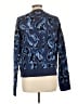 Derek Lam Animal Print Blue Pullover Sweater Size L - photo 2