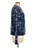 Derek Lam Animal Print Blue Pullover Sweater Size L - photo 4