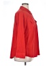 Apt. 9 100% Polyester Solid Red Long Sleeve Blouse Size 1X - photo 4