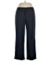 Susan Graver Polka Dots Blue Casual Pants Size XL - photo 1
