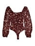 Lulus Burgundy Long Sleeve Blouse Size XS - photo 2