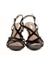 Tahari Black Wedges Size 8 1/2 - photo 2