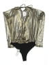 BCBGeneration Gold Bodysuit Size S - photo 2