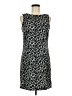 AGB Animal Print Black Cocktail Dress Size 6 - photo 1