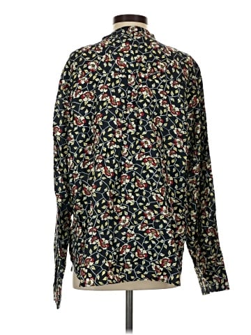 Isabel Marant Long Sleeve Silk Top (view 2)