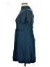 ModCloth Argyle Teal Casual Dress Size XL - photo 5