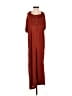 Bobeau 100% Polyester Red Orange Jumpsuit Size L - photo 1