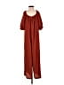 Bobeau 100% Polyester Red Orange Jumpsuit Size L - photo 2