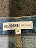 RE/DONE 100% Cotton Blue Jeans Size 25 waist - photo 7