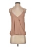 Olivaceous 100% Polyester Tan Tank Top Size S - photo 1