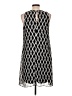 Studio One 100% Polyester Argyle Black Casual Dress Size 12 - photo 2