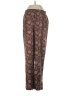 J.Crew Collection 100% Silk Paisley Purple Silk Pants Size 2 - photo 1