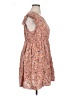 Keluummi 100% Polyester Floral Pink Casual Dress Size 16 - photo 4