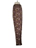 J.Crew Collection 100% Silk Paisley Purple Silk Pants Size 2 - photo 4