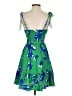 BCX 100% Polyester Tropical Green Cocktail Dress Size S - photo 2