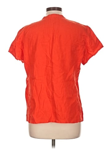 Eileen Fisher Short Sleeve Blouse (view 2)