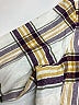 Natural Reflections 100% Cotton Plaid Silver Long Sleeve Button-Down Shirt Size XL - photo 3