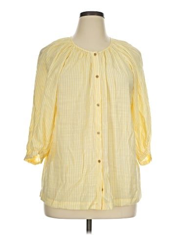 Lauren Conrad 3/4 Sleeve Blouse (view 1)