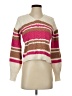 Derek Heart 100% Polyester Stripes Pink Pullover Sweater Size S - photo 1
