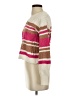 Derek Heart 100% Polyester Stripes Pink Pullover Sweater Size S - photo 5