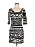 Trac Black 3/4 Sleeve Top Size M - photo 1