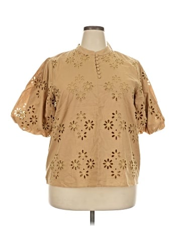 Ann Taylor Short Sleeve T-Shirt (view 1)