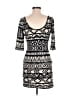 Trac Black 3/4 Sleeve Top Size M - photo 2