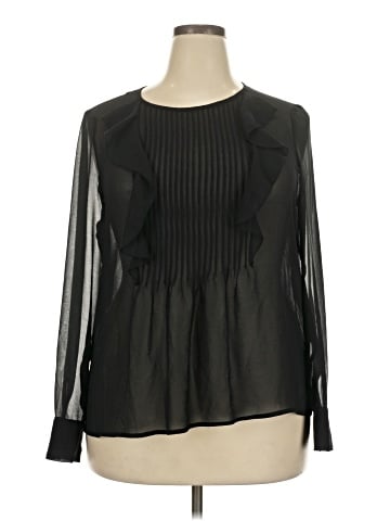 Who What Wear Long Sleeve Blouse (view 1)