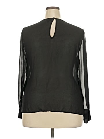 Who What Wear Long Sleeve Blouse (view 2)