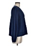 True Craft Blue Long Sleeve Blouse Size M - photo 4