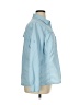 L.L.Bean Blue 3/4 Sleeve Button-Down Shirt Size XL - photo 4