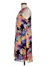 Cupio 100% Polyester Print Blue Cocktail Dress Size M - photo 5