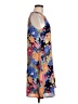 Cupio 100% Polyester Print Blue Cocktail Dress Size M - photo 4