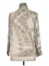Zara Silver 3/4 Sleeve Blouse Size XL - photo 2