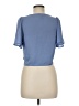 rue21 100% Polyester Blue Short Sleeve Top Size M - photo 2
