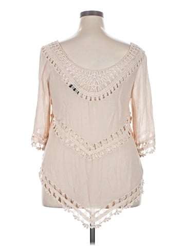 City Chic 3/4 Sleeve Blouse (view 2)