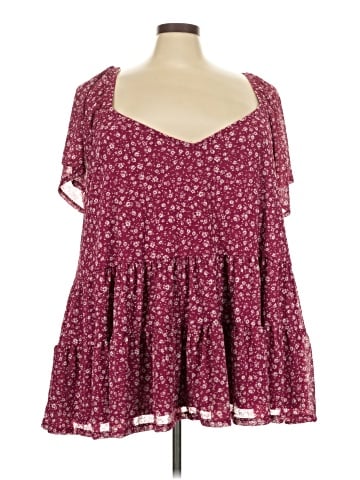 Torrid Short Sleeve Blouse (view 1)