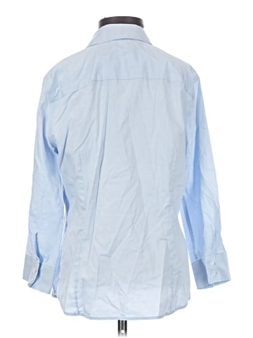 Jones New York Signature Long Sleeve Button-Down Shirt (view 2)