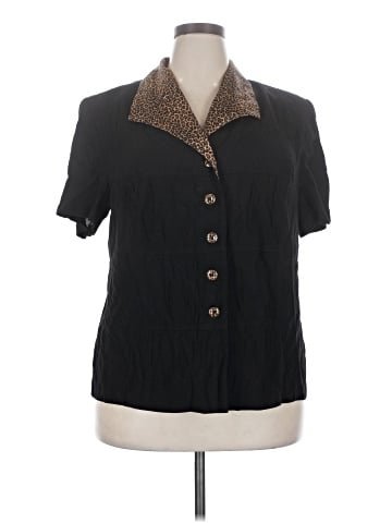 Lady Dorby Short Sleeve Blouse (view 1)