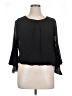 BCX 100% Polyester Black 3/4 Sleeve Blouse Size XL - photo 1