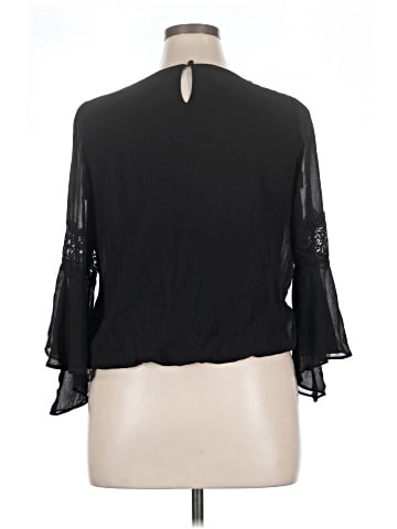 BCX 3/4 Sleeve Blouse (view 2)