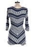 Brigitte Bailey 100% Rayon Blue Romper Size L - photo 2