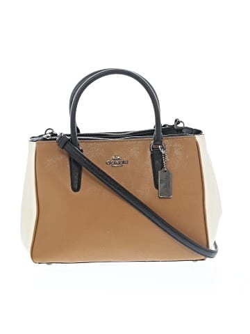 Coach Factory Leather Satchel (view 1)