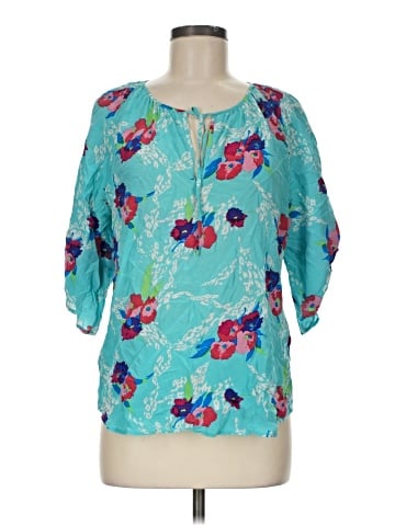 Yumi Kim 3/4 Sleeve Silk Top (view 1)
