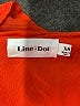 Line & Dot 100% Polyester Orange Sleeveless Top Size XS - photo 7
