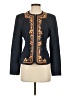 Escada 100% Baumwolle Blue Jacket Size EU 36 / US 6 - photo 1