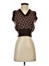 Motel Brown Sweater Vest Size XS - photo 1