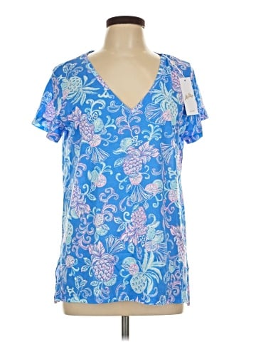 Lilly Pulitzer Short Sleeve Blouse (view 1)