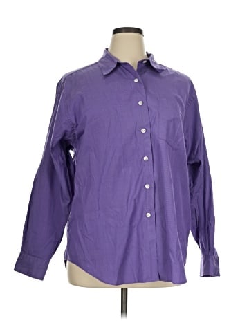 L.L.Bean Long Sleeve Button-Down Shirt (view 1)