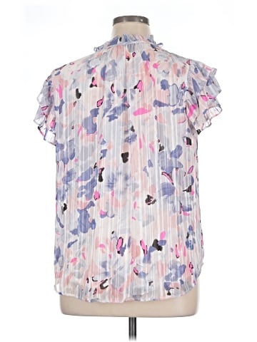 Anne Klein Short Sleeve Blouse (view 2)